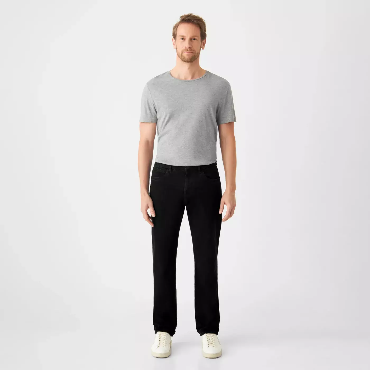 Dawn Dusk black Regular Straight Classic Jeans schwarz